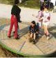 giant rotating disc